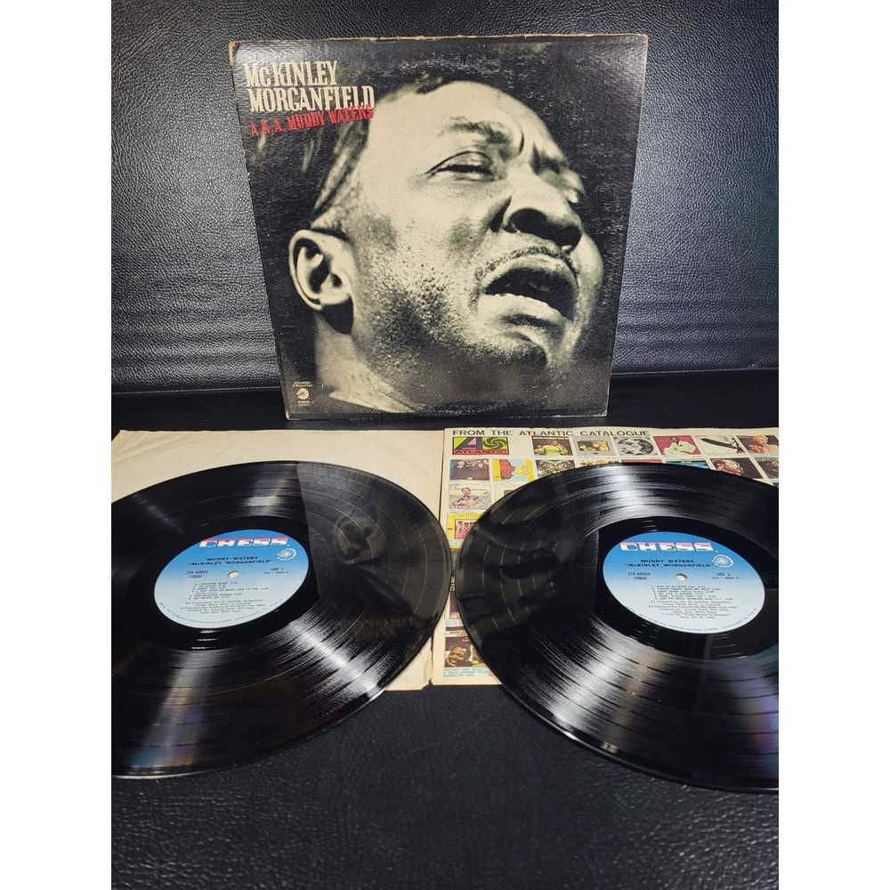 MUDDY WATERS: a.k.a. Mckinley Morganfield 1971 LP CHESS Gatefold G+/EX
